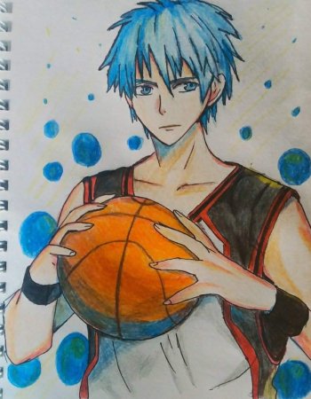 Баскетбол Куроко рисунки Куроко