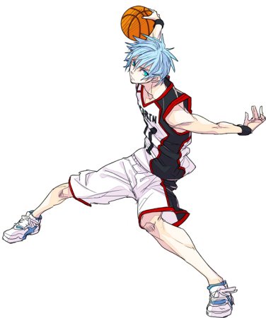 Баскетбол Куроко карандашом Куроко