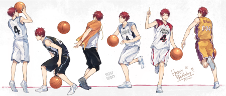 Аниме баскетбол Куроко ведение мяча