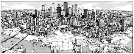 Манга город