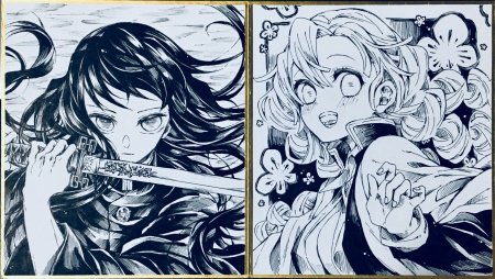 Клинок рассекающий демонов Шинобу и Муичиро