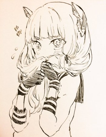 Аниме ручкой