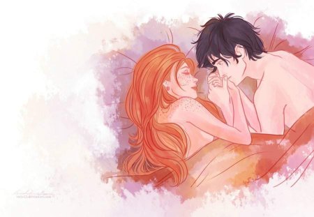 Гарри и Джинни арты viria13