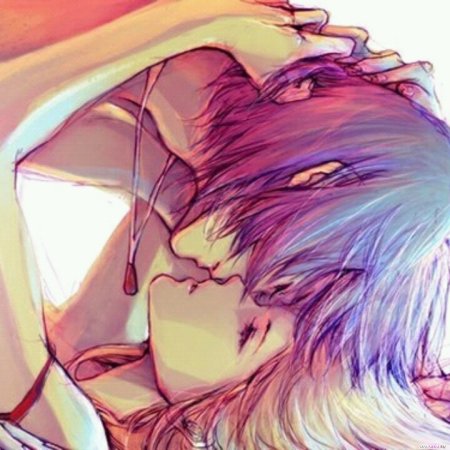 Ходячий замок Хаула и Софи поцелуй