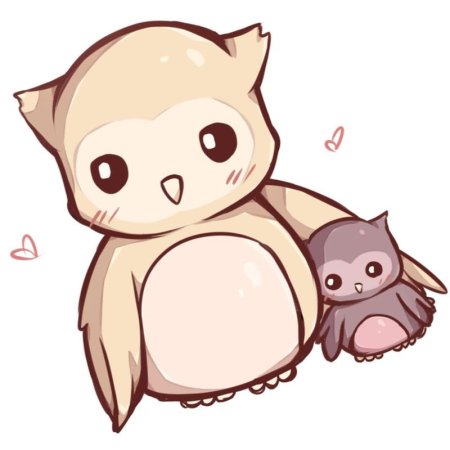 Аниме животные для срисовки