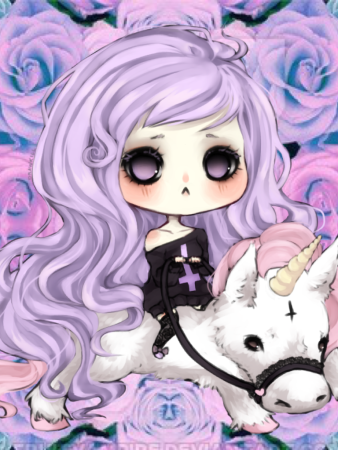 Девочка Единорог