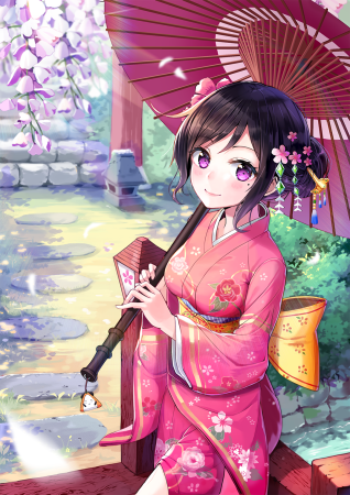 Юката аниме