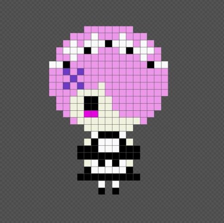 Пиксельная Геншин Импакт