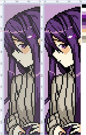 Пиксельные персонажи моя геройская Академия