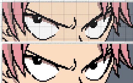 Аниме вышивать крестиком