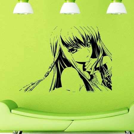 Наклейки на стену аниме