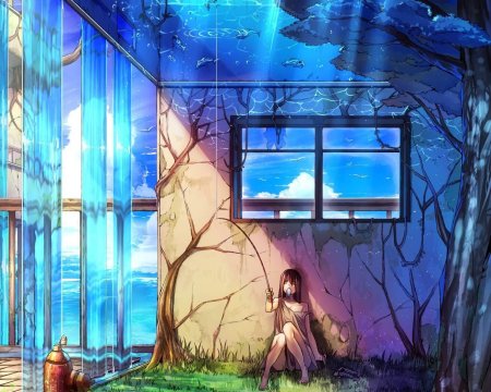 Комната в анимешном стиле