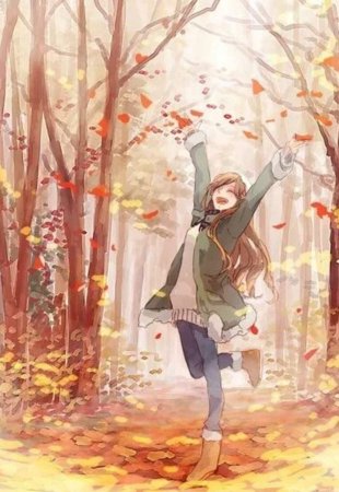 Осенний человек арт
