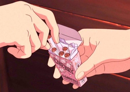 90s anime aesthetic руки