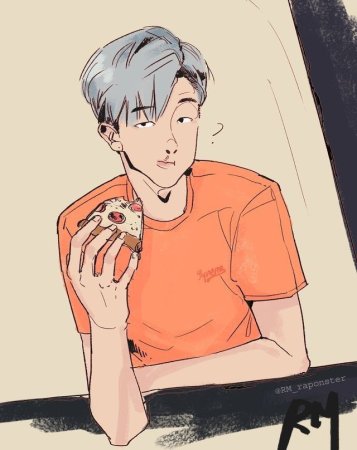 BTS аниме Намджун