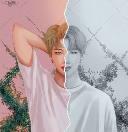 BTS Art Ким Намджун