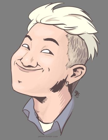 Мультяшный Ким нам Джун