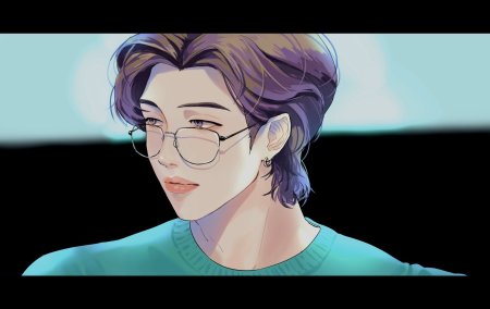 Намджун БТС арт аниме