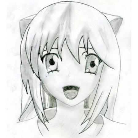 Аниме карандашом