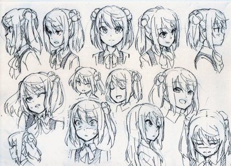 Персонаж с разных ракурсов