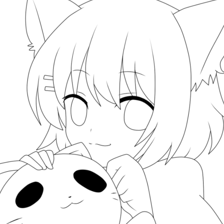 Лайны аниме девушек