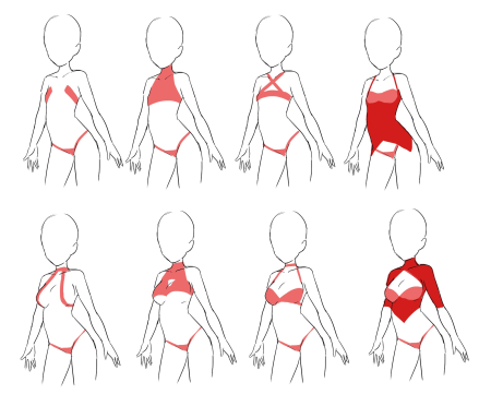 Аниме тело девушки