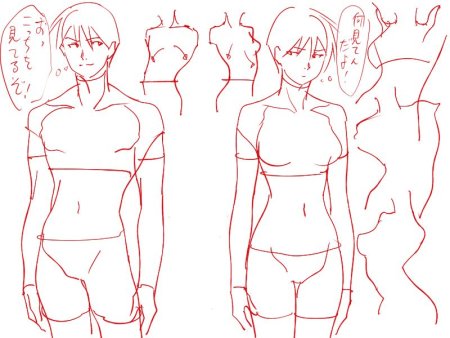 Рференсы по рисованию тела