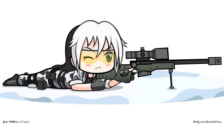 Российский снайпер в аниме