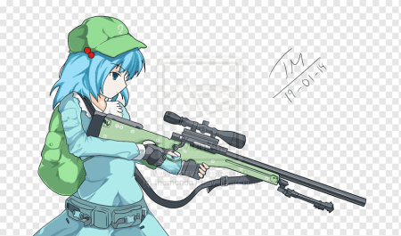 Аниме девушки снайперши