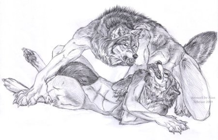 Рисунки для срисовки оборотни