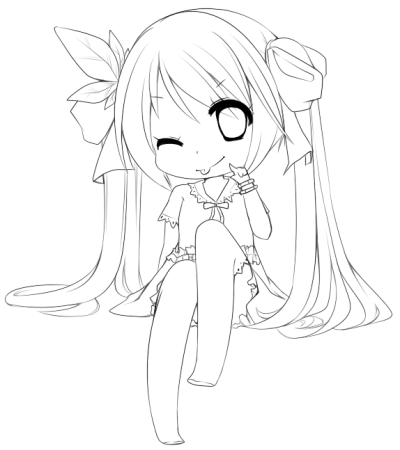 Раскраски аниме