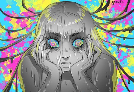 Психоделика арт аниме