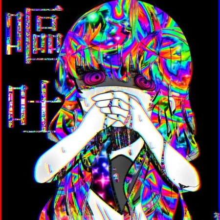 Психоделические арты аниме