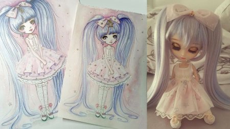 Бумажные куклы Пуллип