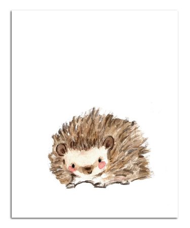 Арт с ежиком