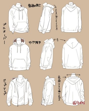 Толстовка референс