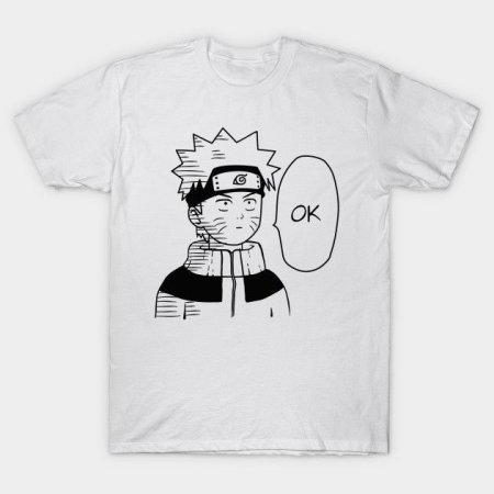 Наруто принт на футболку
