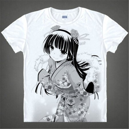 Рисунки на футболках аниме