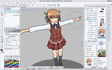 Программа для рисования аниме персонажей