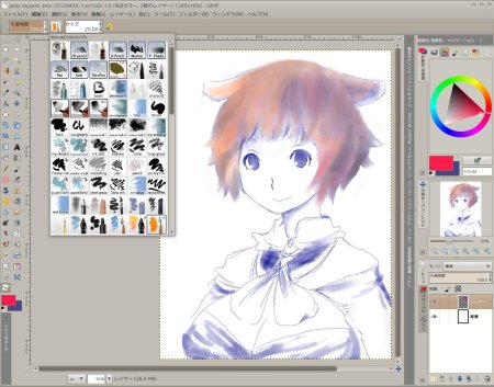 Графический редактор MYPAINT