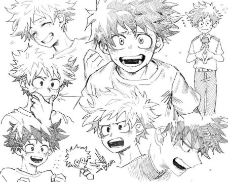 Мидория скетч