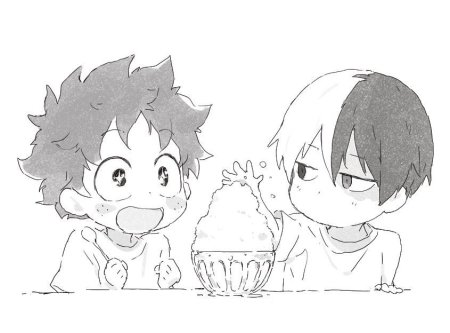 Аниме моя геройская Академия Мидория