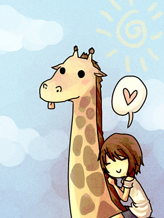 Кавайные Жирафы