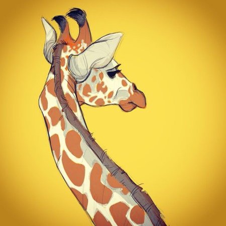 Жирафы аниме