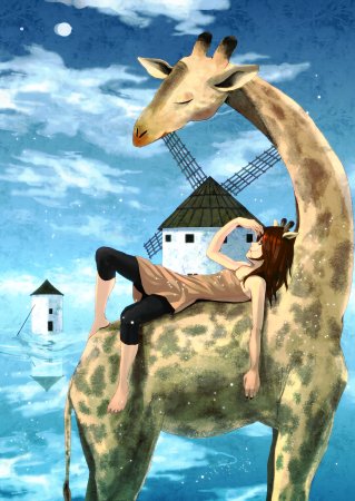 Жирафы аниме