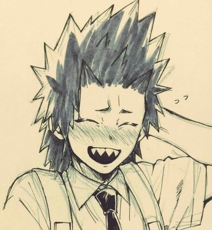 Мга Киришима Эйджиро плачет