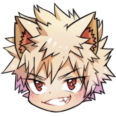 Бакуго Кацуки голова