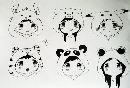 Скетчбук. Аниме