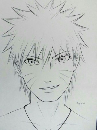 Наброски аниме Наруто