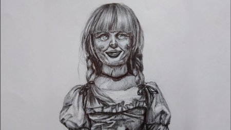 Кукла вуду раскраска